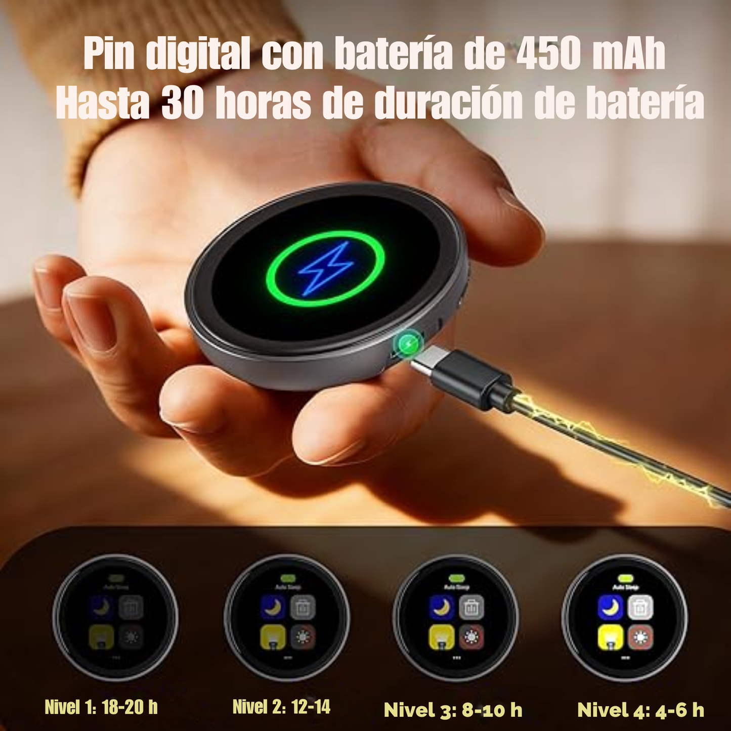 Pin LED Dinámico